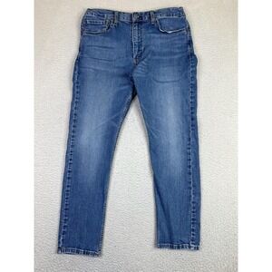 Levis 512 Mens Jeans 36x32 (Fits 34x30) Slim Taper Stretch Denim Zip Fly